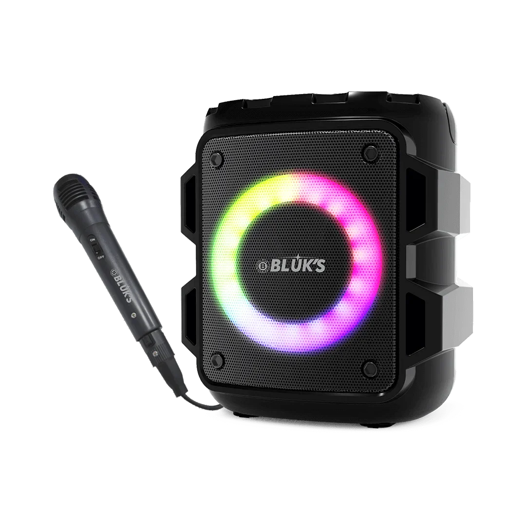 BX-177-min Bluks BX-177 Max Karaoke Wireless Bluetooth Speaker with Mic - Image 1