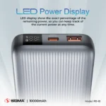 SIGMA PD-10 10,000 mAh 4 IN 1 Power Bank