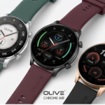 Olive O-7025 Chrome Air Super Amoled Smart Watch