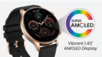 Olive O-7025 Chrome Air Super Amoled Smart Watch - Image 3