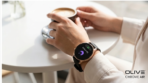 Olive O-7025 Chrome Air Super Amoled Smart Watch - Image 2