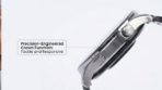 Olive O-7035 Chrome Ultra Super Amoled Smart Watch - Image 2