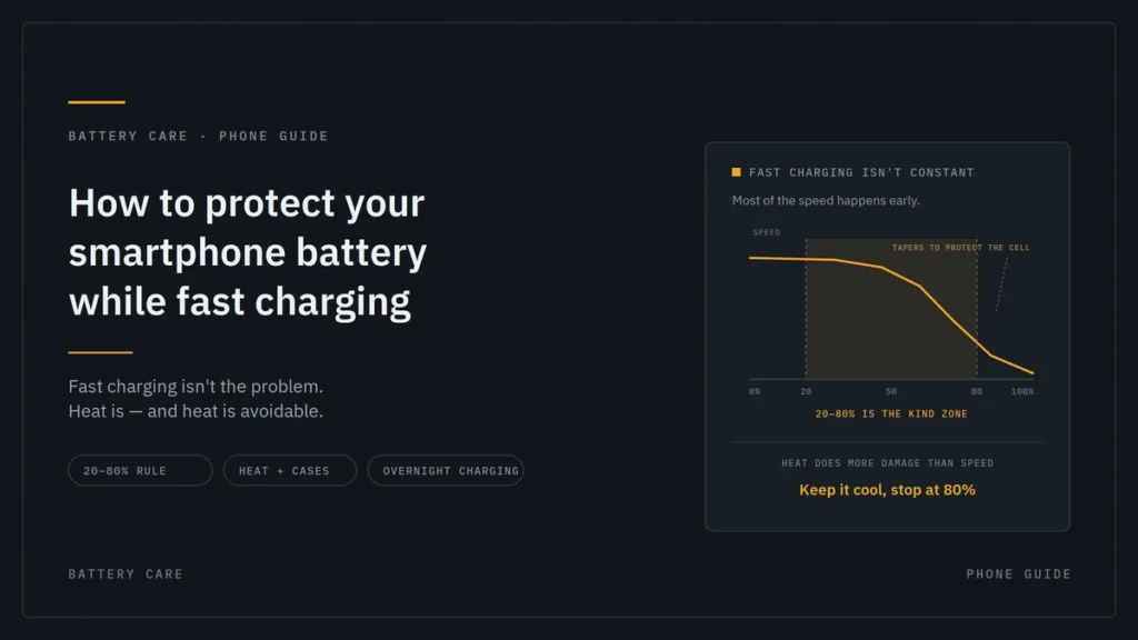 How to Protect Your Smartphone Battery While Fast Charging