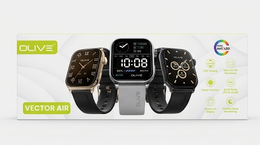 Vector Air Super AMOLED Smart Watch